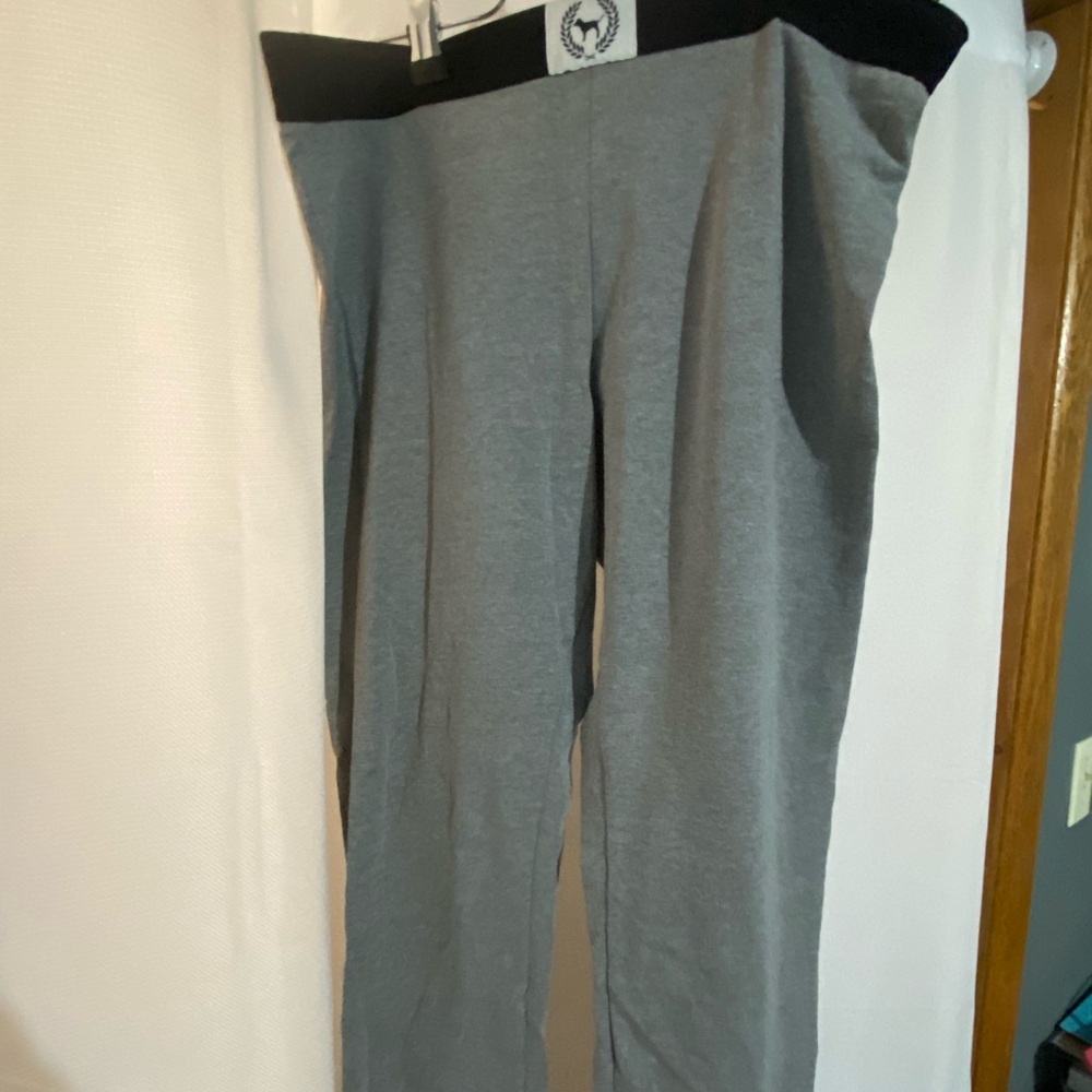 PINK Light Grey Yoga Pants
